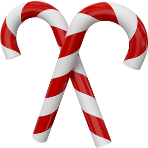 Christmas candy PNG-13854